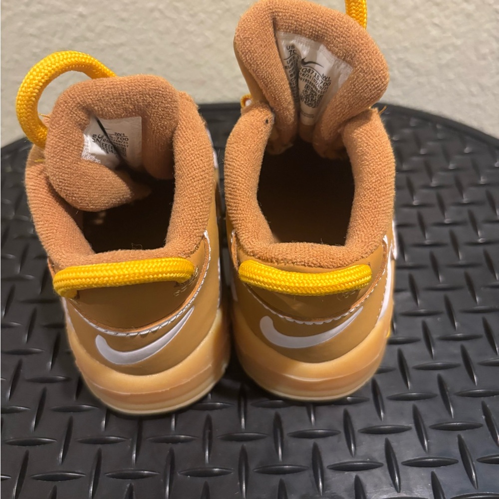 Nike Kids Tan and Yellow Sneakers - Picture 2 of 4